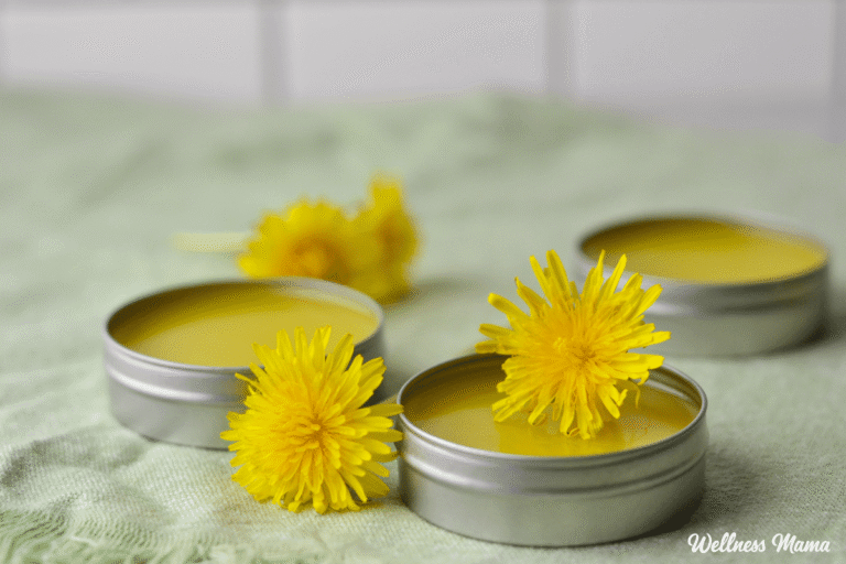 How to Make Dandelion Salve (For Sore Muscles and Healthy Skin)