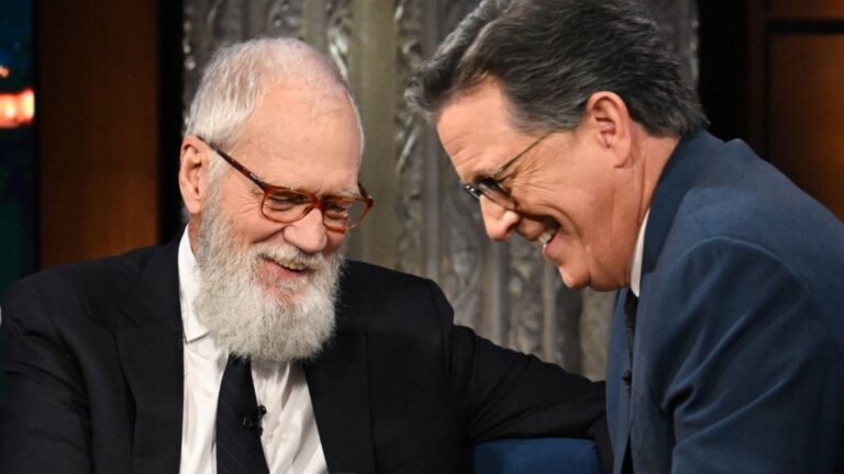David Letterman Calls CBS “Lying Weasels” Over Stephen Colbert Cancellation: “They’re Lying”