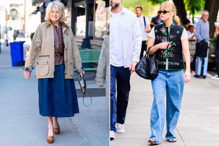 Martha Stewart, Jennifer Lawrence, and More Celebs Are Wearing Summer-Ready Denim Styles You Can Easily Copy