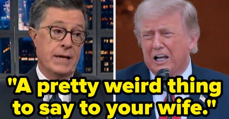 Donald Trump's 1 Comment About Melania Was So Baffling, Stephen Colbert Could Just Not Hold Back
