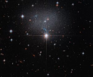 Hubble Spies Faint Irregular Galaxy