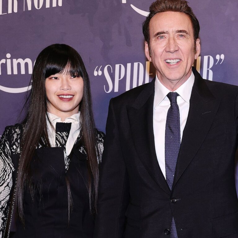 Nicolas Cage, Wife Riko Shibata Date Night at Spider-Noir Premiere