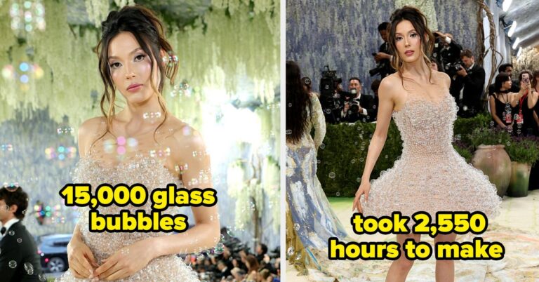 "OH SHE WON OMG": People Cannot Stop Talking About Olympian Eileen Gu's Met Gala Bubble Dress