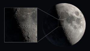 Massive ‘X’ and ‘V’ shapes will appear on the moon tonight — here’s how to see them