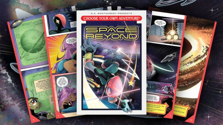 Remember ‘Choose Your Own Adventure’ books? Now there’s a gorgeous graphic novel version heading to ‘Space and Beyond’ (exclusive)
