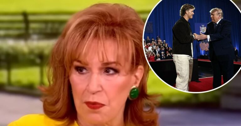 Joy Behar Slams Jaxson Dart for Attending Donald Trump Rally