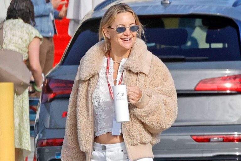 Kate Hudson, 47, Warmly Welcomed the Denim Style That Martha Stewart, 84, and Anne Hathaway, 43, Co-Signed