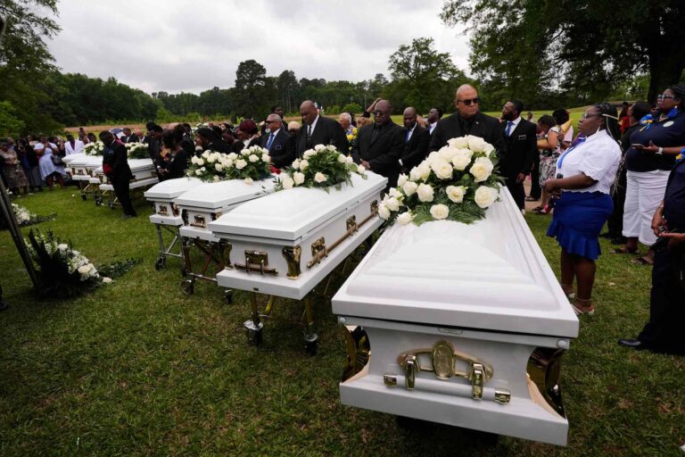8 Children Killed in Louisiana Domestic Shooting Mourned by Community During Funeral Service