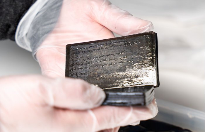 Undeciphered 13th-Century Notebook Found In Medieval Lantern In Paderborn, Germany