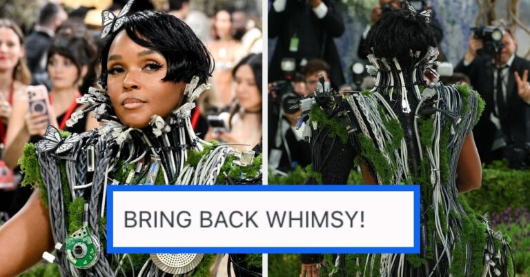 Janelle Monáe Just Landed At The 2026 Met Gala With A Showstopping Look Complete With Animatronics