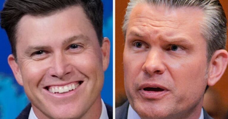 Colin Jost Just Revealed The Rejected "SNL" Joke That Pete Hegseth Then Did In Real Life