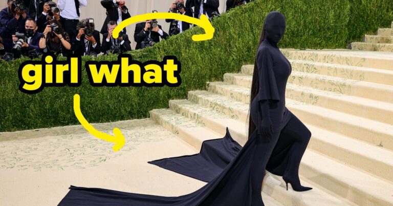 27 Met Gala Looks From Over The Years That Have Me Like…They Just Let Anyone In, Huh?