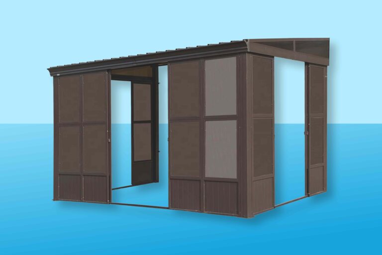This Steel-Roofed Sunroom Extends Your Outdoor Entertaining Space for Summer Parties — It's Under $2,600 at Amazon