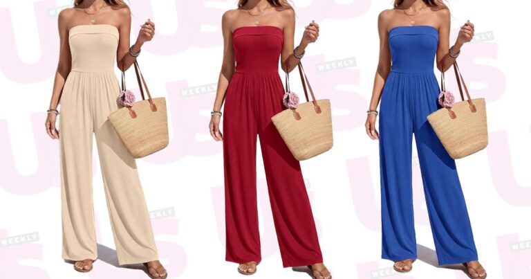 This ‘Flattering, Sophisticated’ Jumpsuit Works in Spring Weather