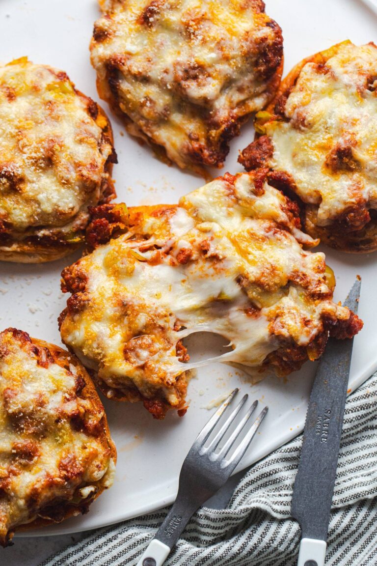 Pizza Burgers Recipe – Pinch of Yum