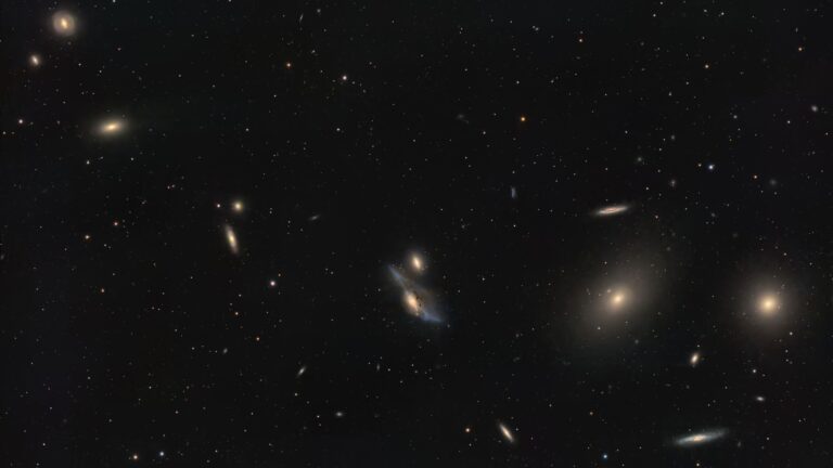 Astrophotographer captures remarkable view of galactic ‘Eyes’ with backyard telescope