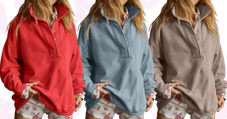 Amazon Shoppers Love This Luxe-Looking Oversized Sweatshirt