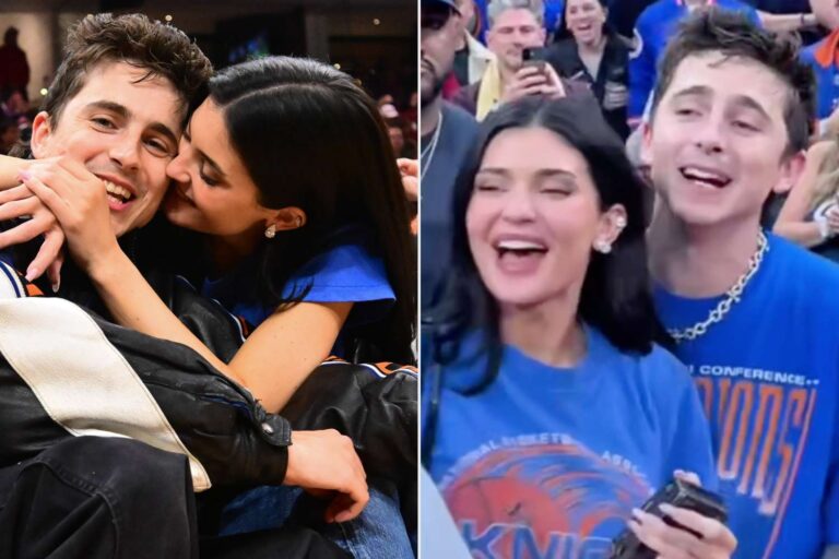 Timothée Chalamet Says Knicks Win Was 'Worth the Hangover' After Celebrating on Court with Kylie Jenner