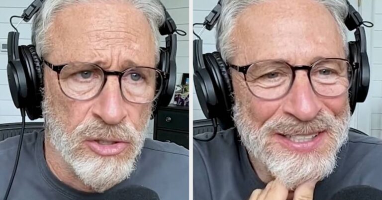Jon Stewart Just Turned The "Absurdity" Of Trump's Kimmel Attacks Against Him