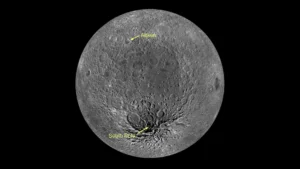 A bizarre ‘decapitated’ asteroid likely made the moon’s largest impact crater. NASA’s Artemis astronauts may land near the proof
