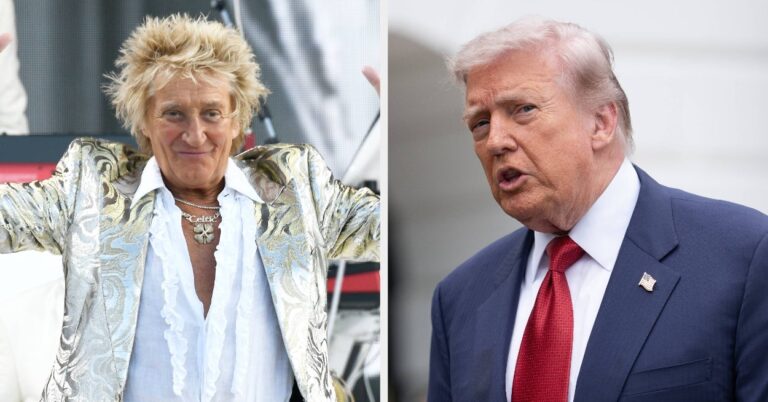 Rod Stewart's Brutally British Nickname For Donald Trump Is Going Viral