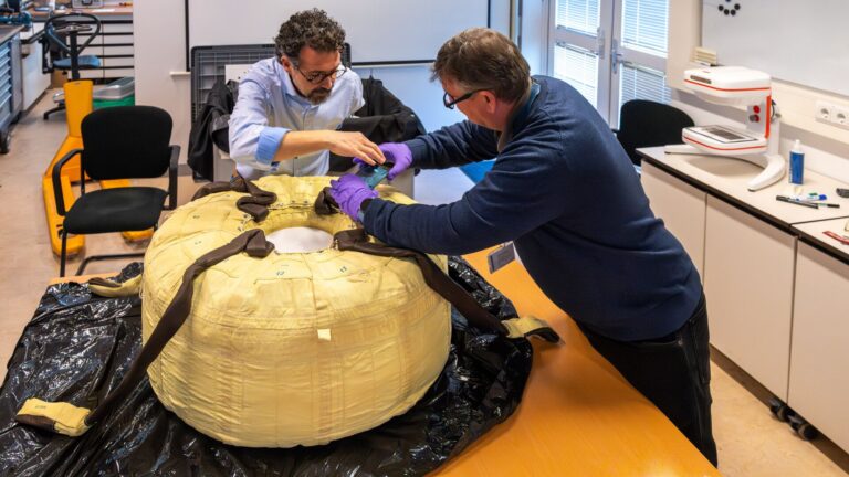 Is it cake? No, it’s a parachute! photo of the day for May 1, 2026
