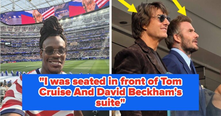 "I Was Seated Right In Front Of Tom Cruise And David Beckham's Suite": I Went To A World Cup Game, And Here's Everything I Experienced