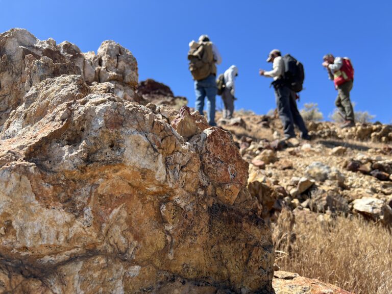 NASA, USGS Scientists Go Rock Hounding in California’s High Desert