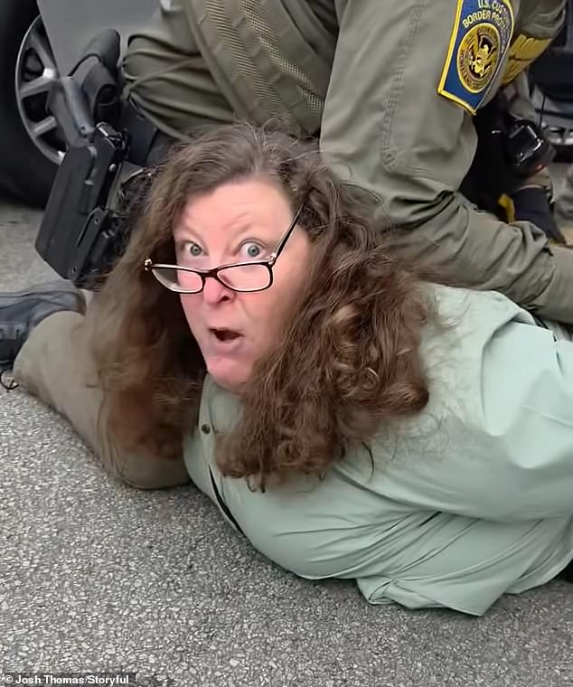 Her undignified arrest at an ICE protest shocked the nation…now she has revealed what she says really happened while demanding a massive PAYOUT