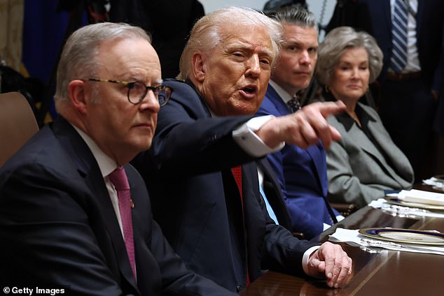 Trump administration proposes a 12.5 per cent import tariff on all goods from Australia
