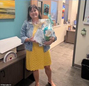 Florida high school principal is suspended from her job over VERY inappropriate line that appeared in school yearbook