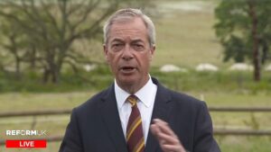 Nigel Farage’s lawyers demand urgent apology from BBC over Newsnight row in which host is accused of ‘defaming’ Reform chief