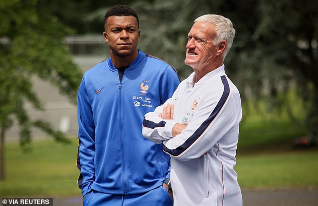 France superstars engulfed in new row with bosses on the eve of the World Cup – after families were offered ‘far too few’ tickets on the day they posed for photos with Emmanuel Macron and his wife