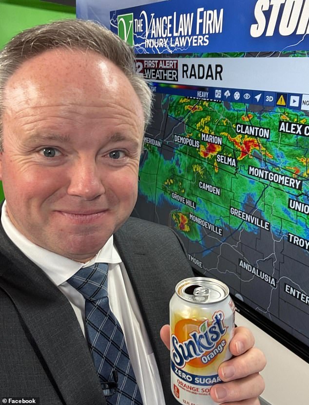 Veteran TV weatherman forced to quit after intensive new schedule made it impossible for him to care for his aging parents and stepchildren, lawsuit alleges