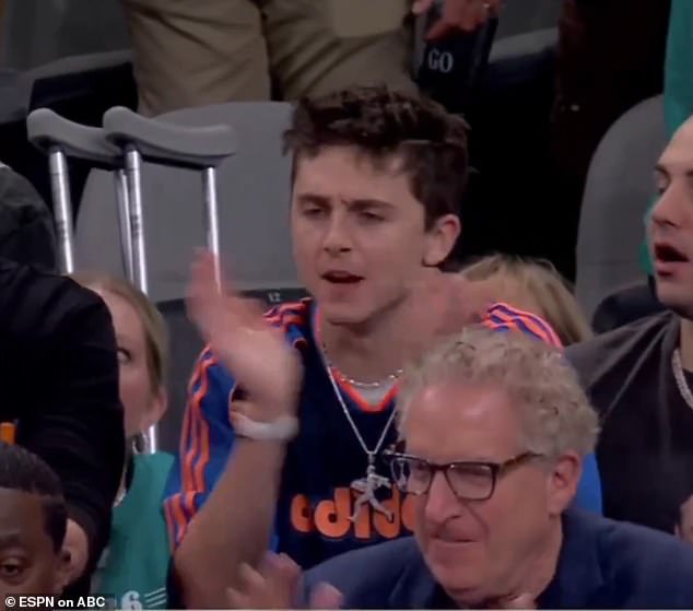 Big Apple swarms Texas as Ben Stiller, Timothee Chalamet and celeb Knicks fans show up for NBA Finals vs Spurs