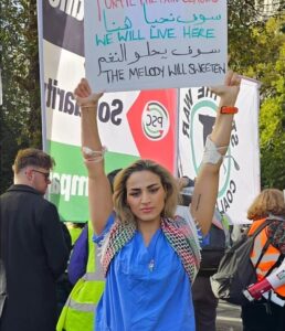 NHS workers should be banned from wearing pro-Palestinian badges as antisemitism report finds Jewish patients and staff feel need to hide their religious identity