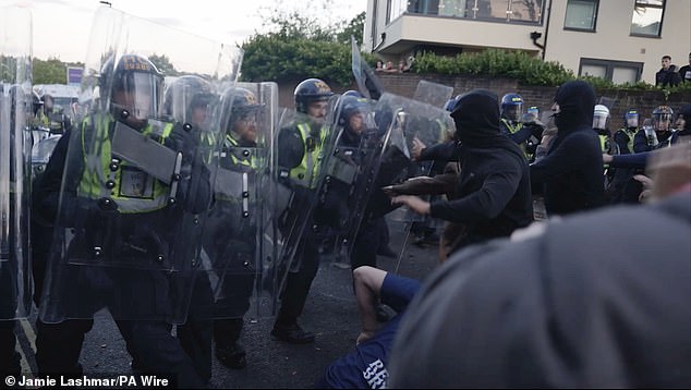 Six more men are charged with violent disorder after ‘riot’ in Southampton following murder of Henry Nowak