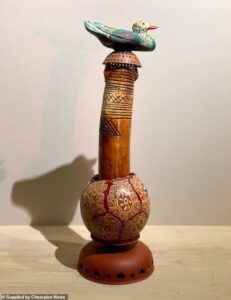 Art collector loses battle against selling ban on phallic surrealist sculpture because it contains part of 165-year-old elephant tusk