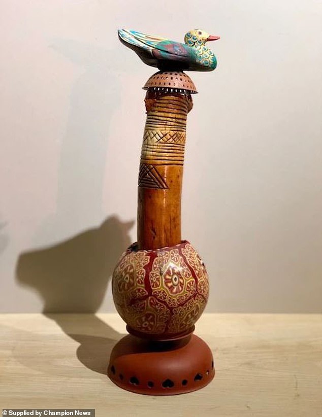 Art collector loses battle against selling ban on phallic surrealist sculpture because it contains part of 165-year-old elephant tusk