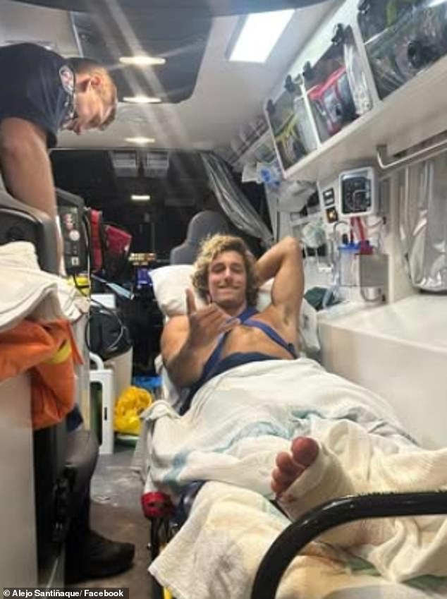 Shark attack horror at NSW beach: Surfer bitten and dragged underwater reveals how he managed to escape