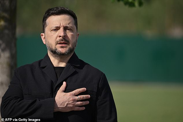 Zelensky challenges Putin to meet him on neutral territory – and warns Russian leader will have to ‘fight for his own existence’