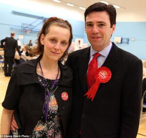 How Andy Burnham’s wife is set to profit from the new green revolution championed by her husband in Manchester: JAMES TOZER reveals the controversy – and how she made him an eternal laughing stock