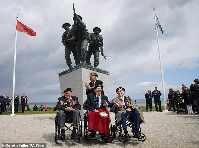D-Day veterans gather for 82nd anniversary of Normandy landings amid poignant commemorations by French schoolchildren and the grandson of Field Marshal Montgomery
