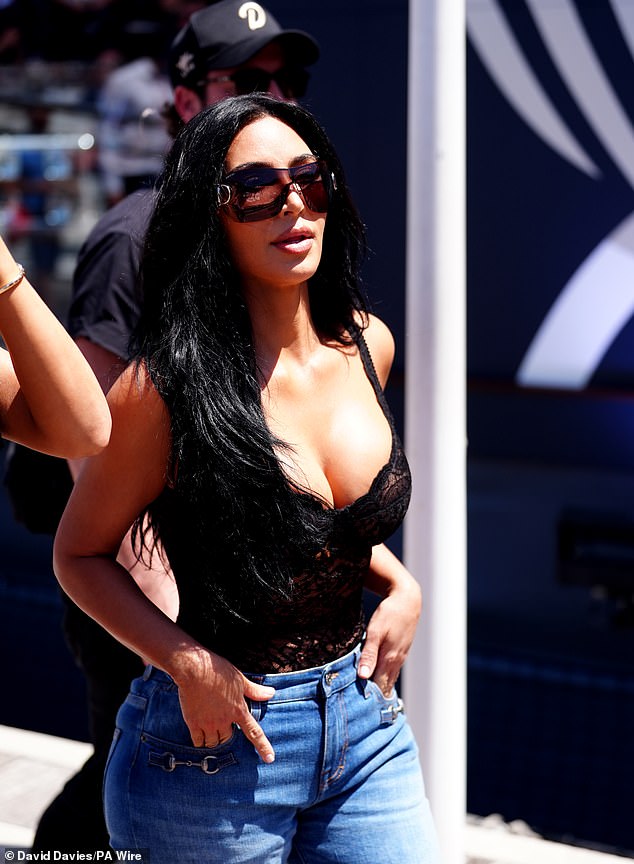 Kim Kardashian arrives at Monaco Grand Prix to cheer on F1 superstar Lewis Hamilton – for the first time since going public with their relationship
