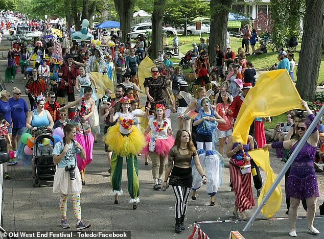Multiple victims shot near popular festival as attendees are forced to run for their lives while terrified witness describes horrific scenes