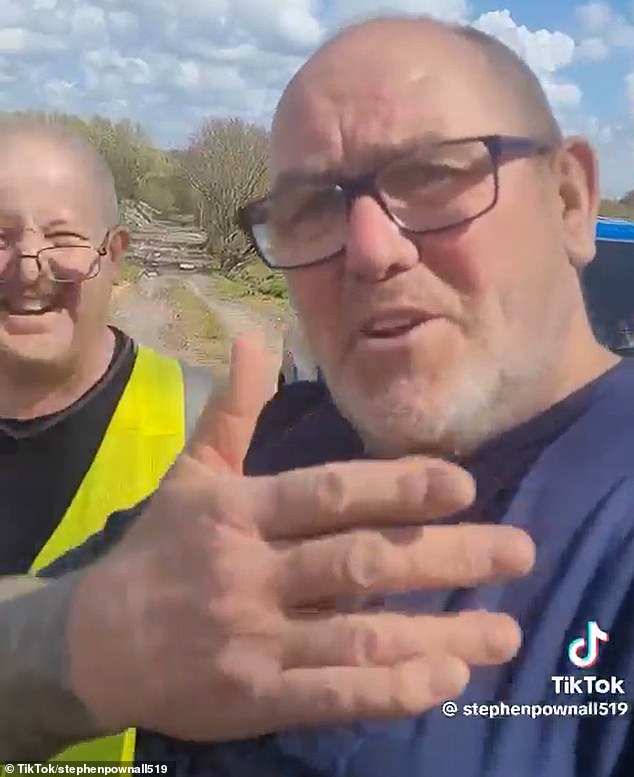 Fly-tipping vigilante tracks ‘dumper’ to his HOME… and escorts him back to country lane to clear up his rubbish