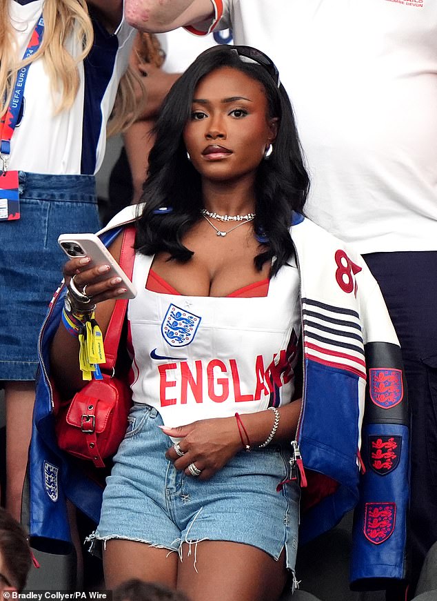 England’s new WAGs power list with no Dani Dyer, Fern Hawkins or Rebecca Cooke: Brainy, loyal AND glamorous… how Declan Rice and Bukayo Saka’s partners are changing the support squad game