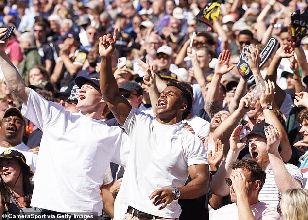 Immanuel Feyi-Waboso sees Exeter team-mates deliver one of the great defensive displays to reach Prem final as they beat Bath in an epic – then has gin and tonic thrown in his face!