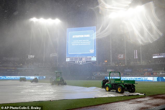 England’s World Cup training camp hit with ‘DESTRUCTIVE’ storm warning – as tornado sirens ring out around Kansas City area