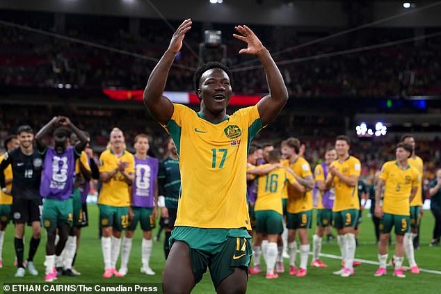 The incredible story of Australia’s World Cup hero Nestory Irankunda – the ‘next Jude Bellingham’ who was born in a refugee camp in Tanzania and played alongside Harry Kane